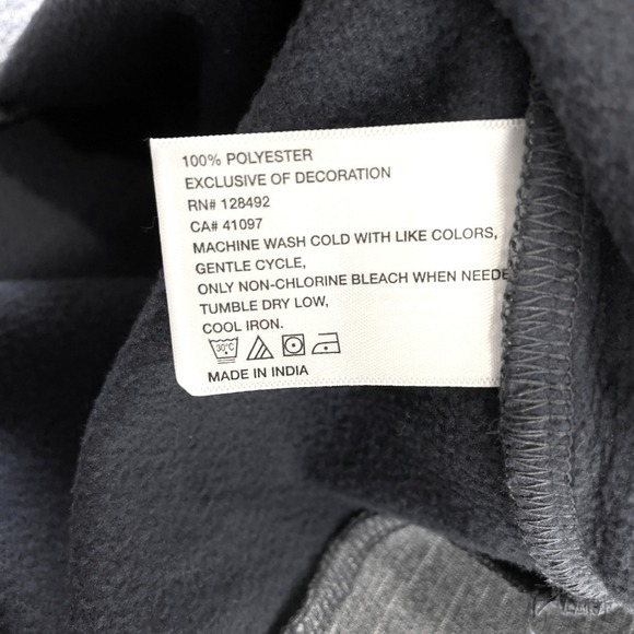 Greg Norman XXL Pullover Golf Top Microfleece Double Knit Navy Blue Mens 1/4 Zip - Picture 11 of 12